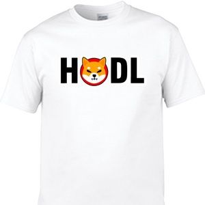Shiba Inu HODL  T-Shirt, Unisex Sizes S,M,L,XL - Confirm Size when Ordering.